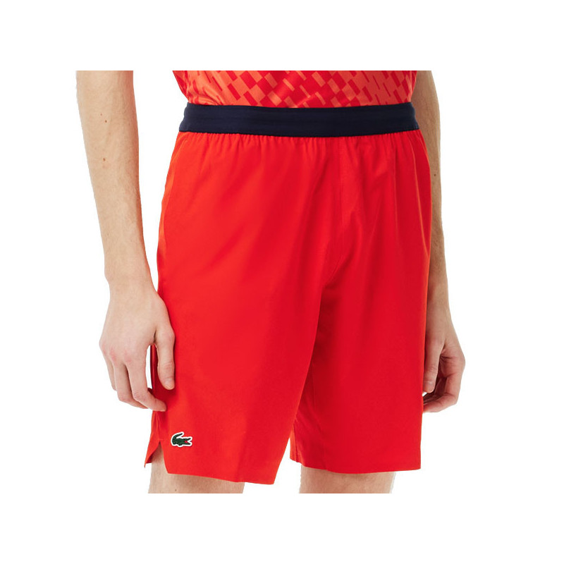 Short tennis Djokovic rouge été