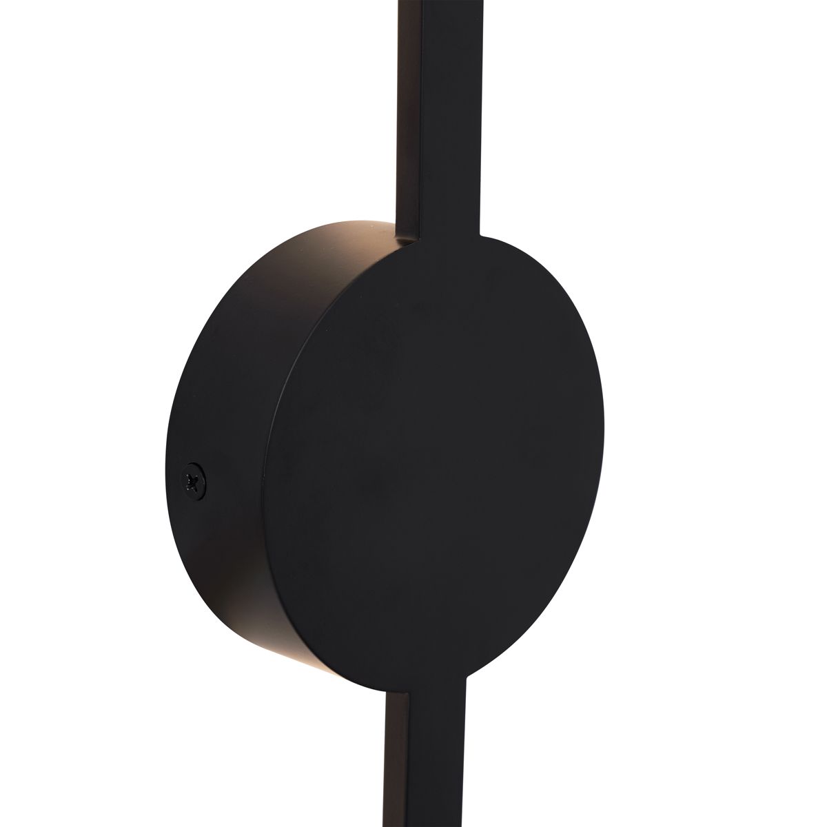 Moderne wandlamp zwart 100cm incl. LED - Clockwise