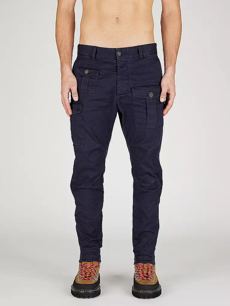 DSQUARED2 Cargohose blau