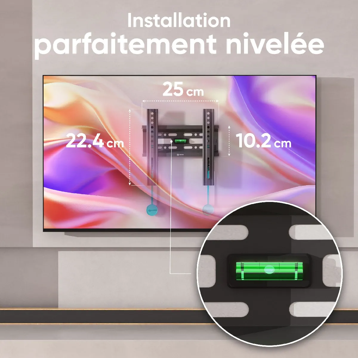 Onkron FM1-B Support mural TV fixe