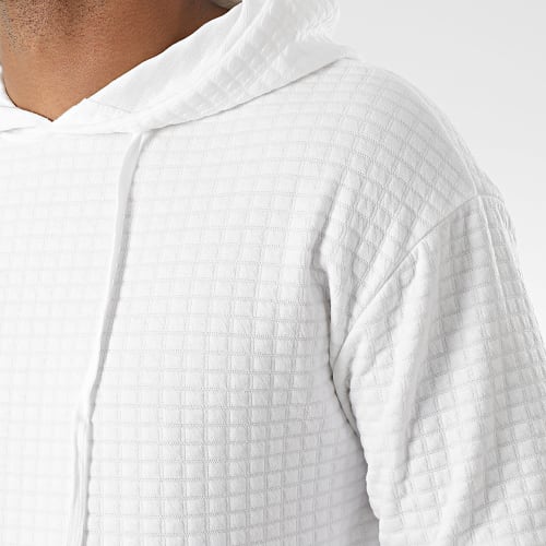 Ensemble Sweat Capuche Et Pantalon Jogging 1070521 Blanc