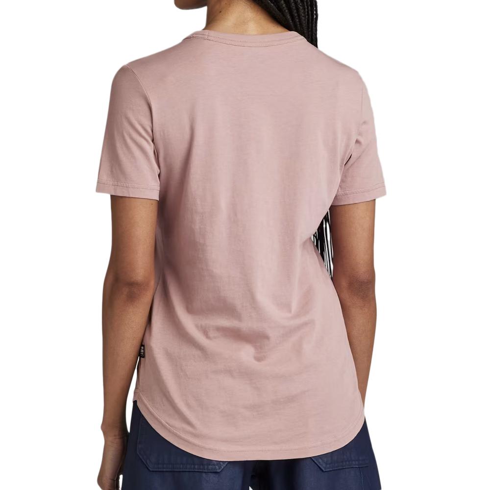 T-shirt Vieux Rose Femme G-Star Autograph