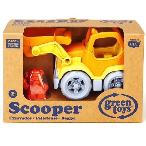 Green toys shovel oranje