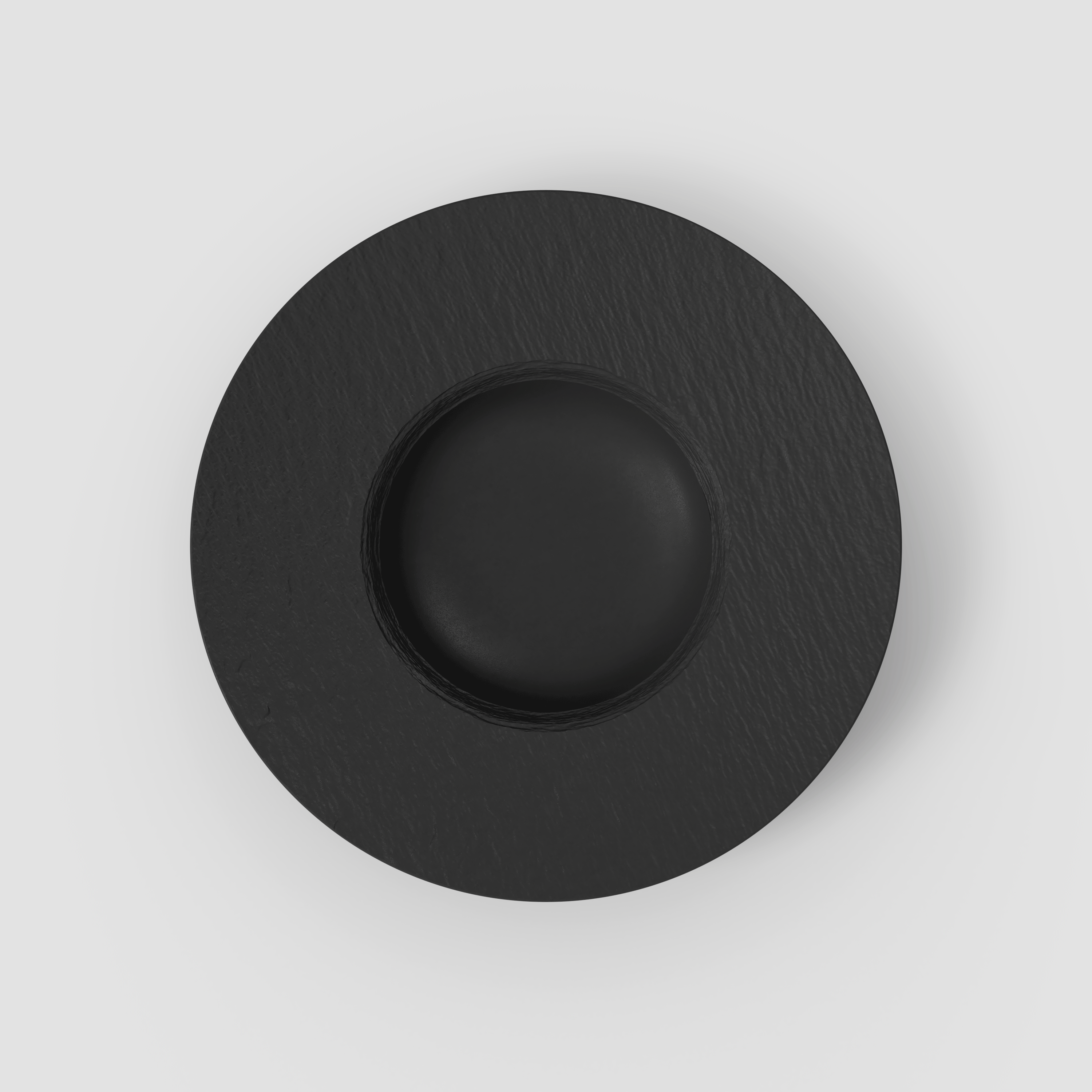 Manufacture Pasta bowl Black, 11.1'', Premium Porcelain