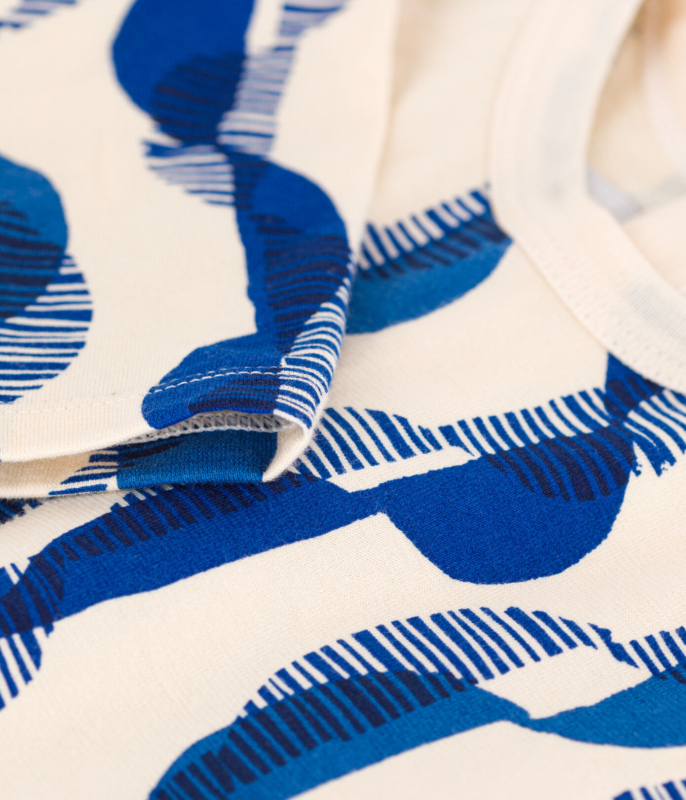 Tee-shirt manches longues en jersey imprimé bébé