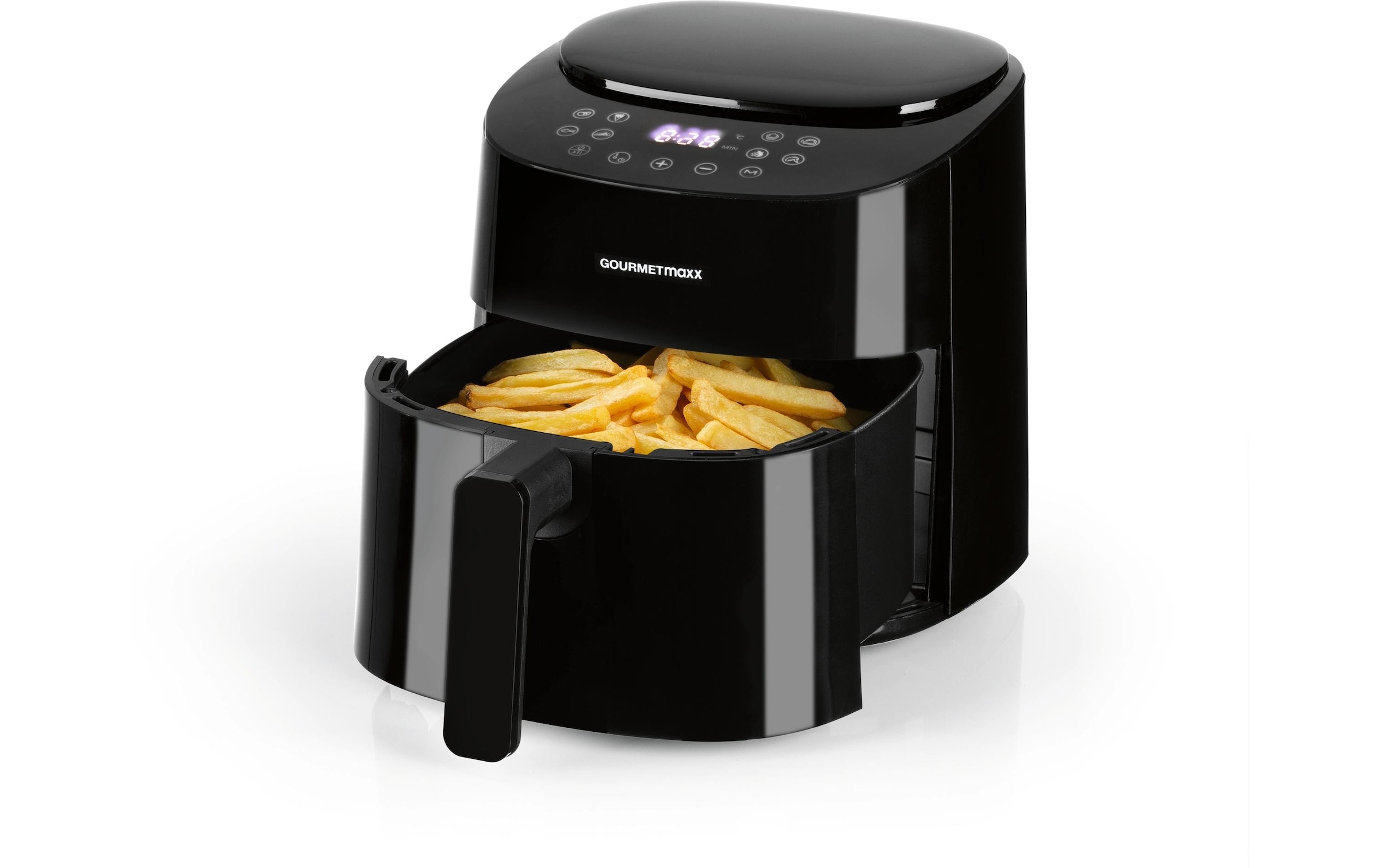 GOURMETmaxx Heissluftfritteuse »Digital Schwarz« 1450 W