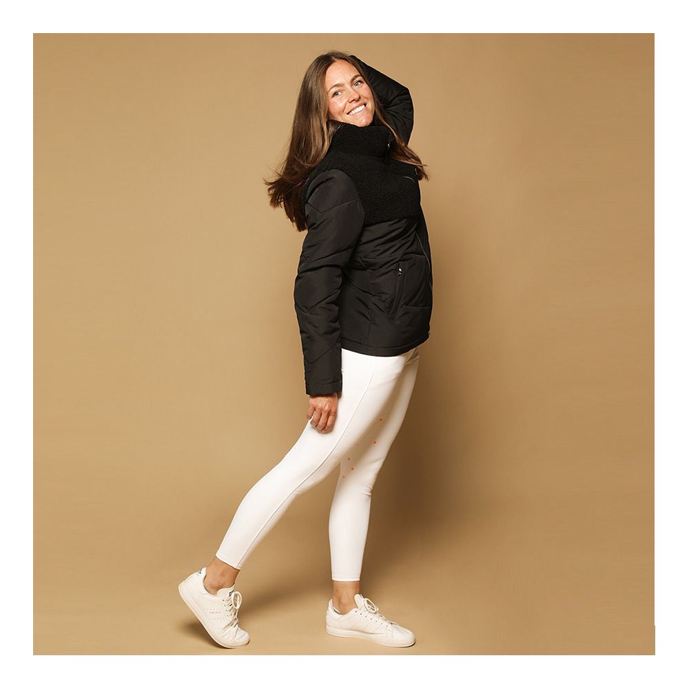 Gem NAMASTE - Doudoune Femme noir