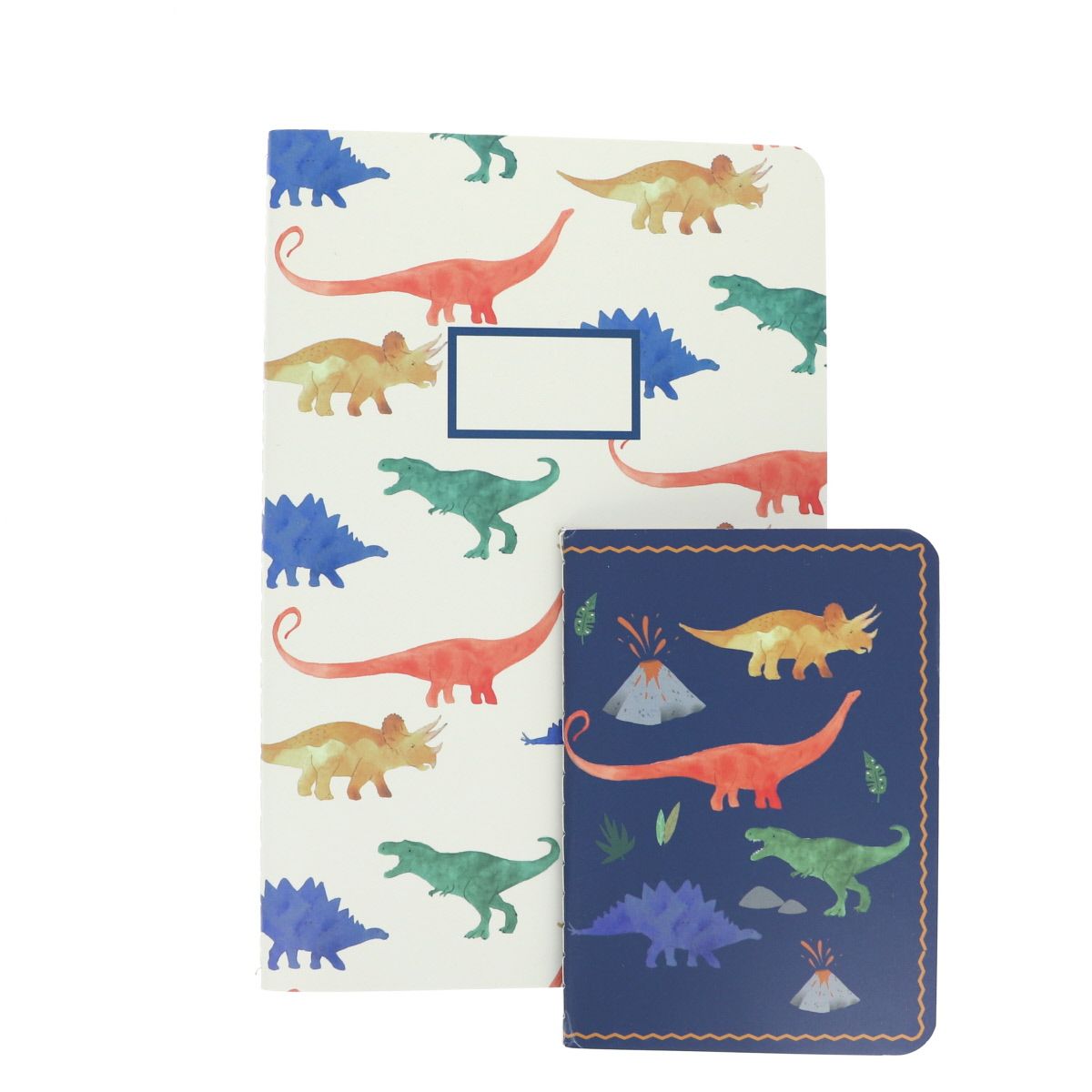 Petit carnet de notes motifs dinosaures Mercredi et Patati