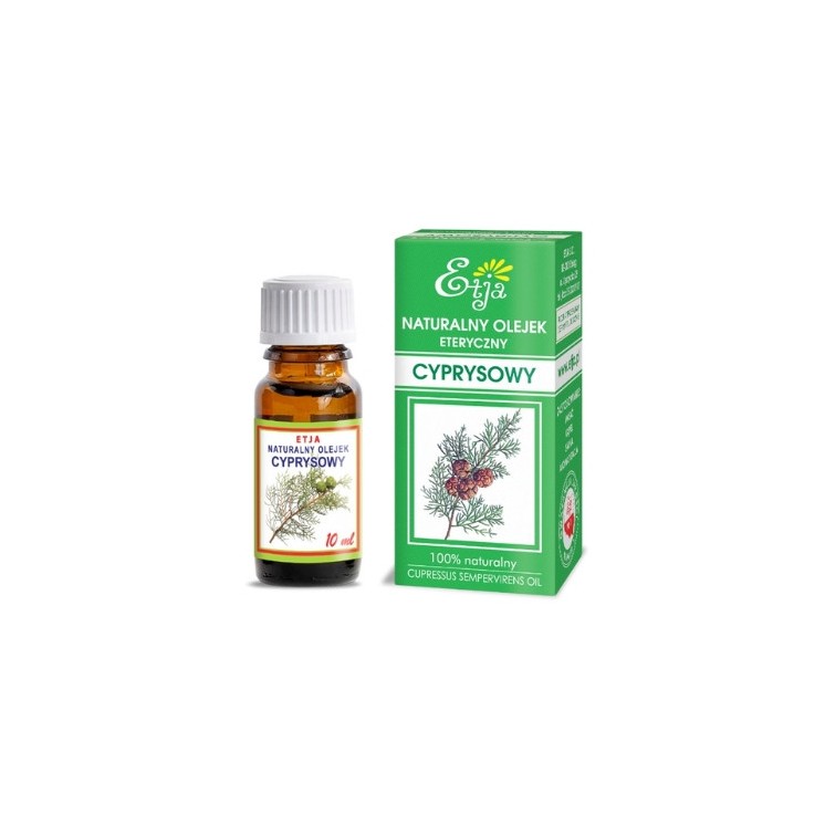Etja Natuurlijke Cipres Essentiële Olie 10 ml