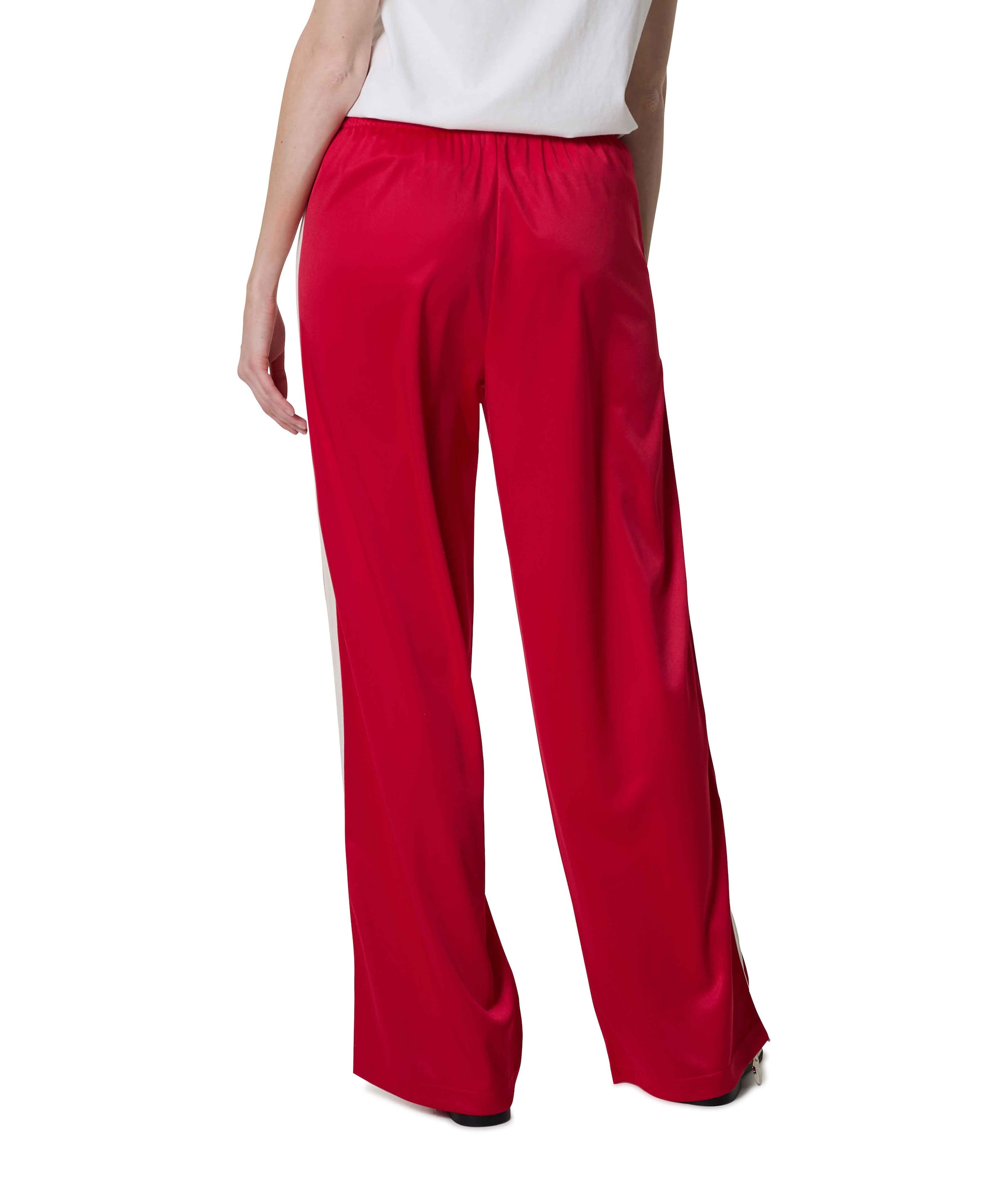 Geisha Track dames broek rood