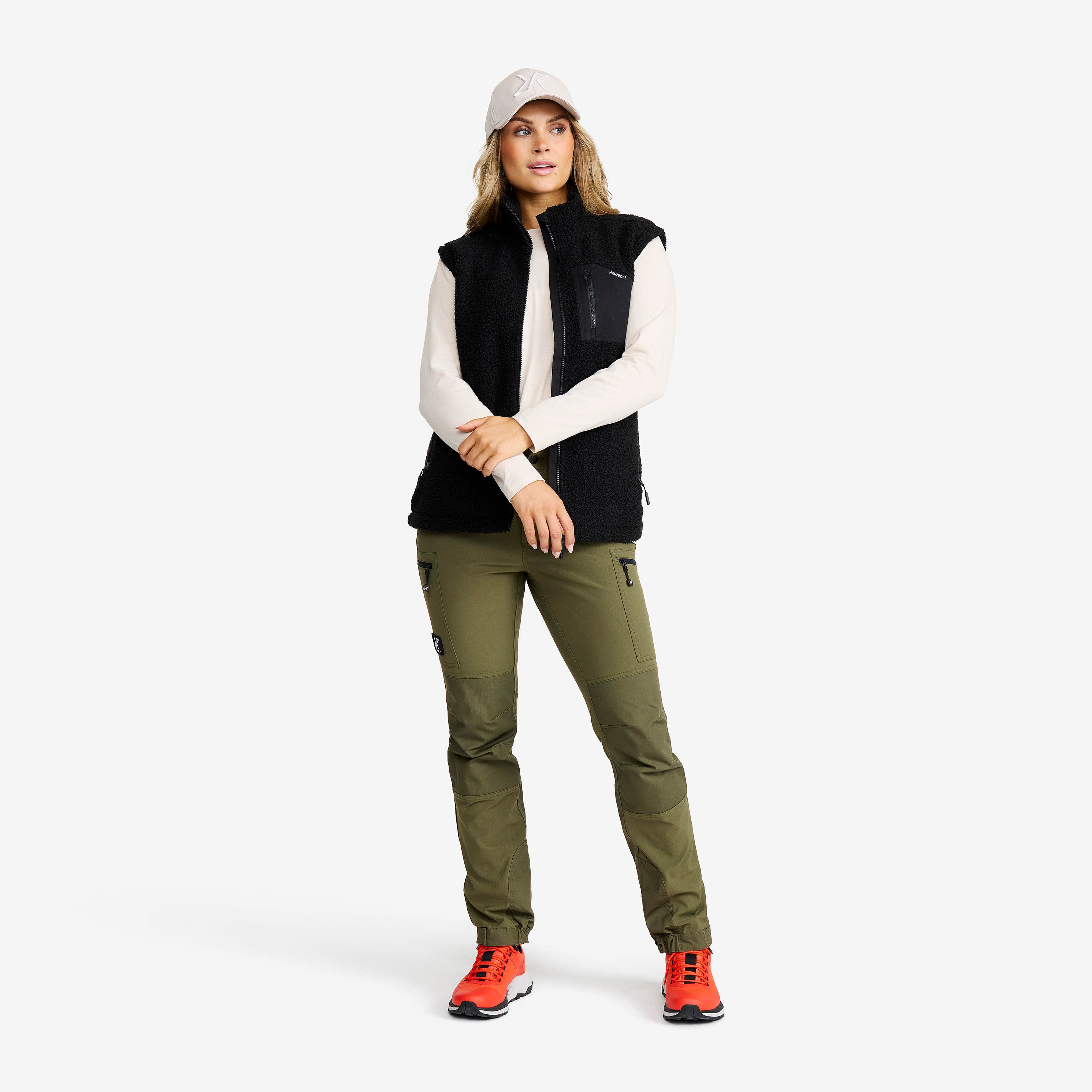 Nordwand Highwaist Stretch Pants Dame Olive Night