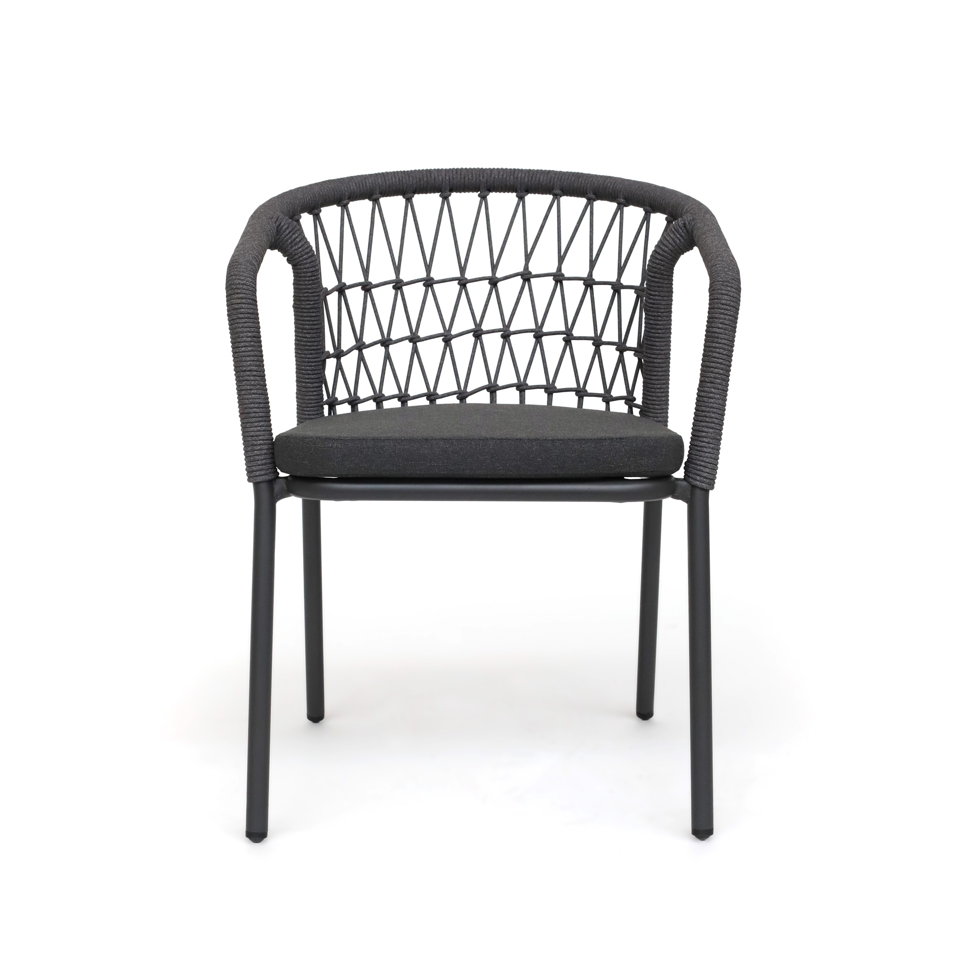 Armsessel 'Lagarde' anthrazit, stapelbar, B 57 cm, H 77 cm, L 61 cm günstig bestellen