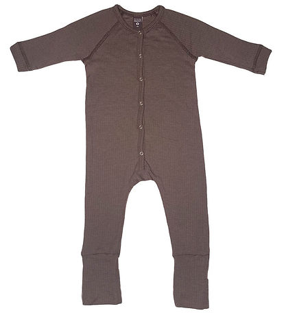 Smallstuff Schlafanzug - Wolle - Rose Brown