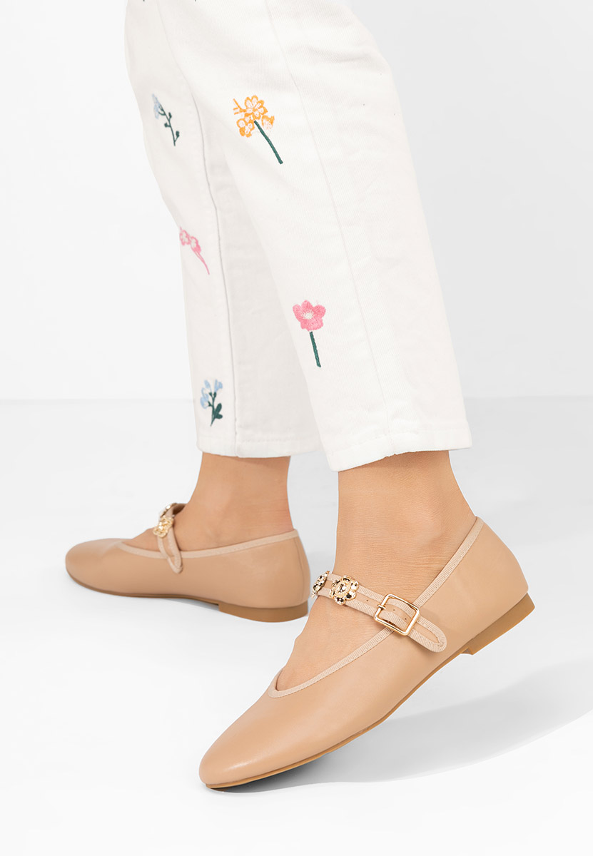 Ballerines femme kaki Christena