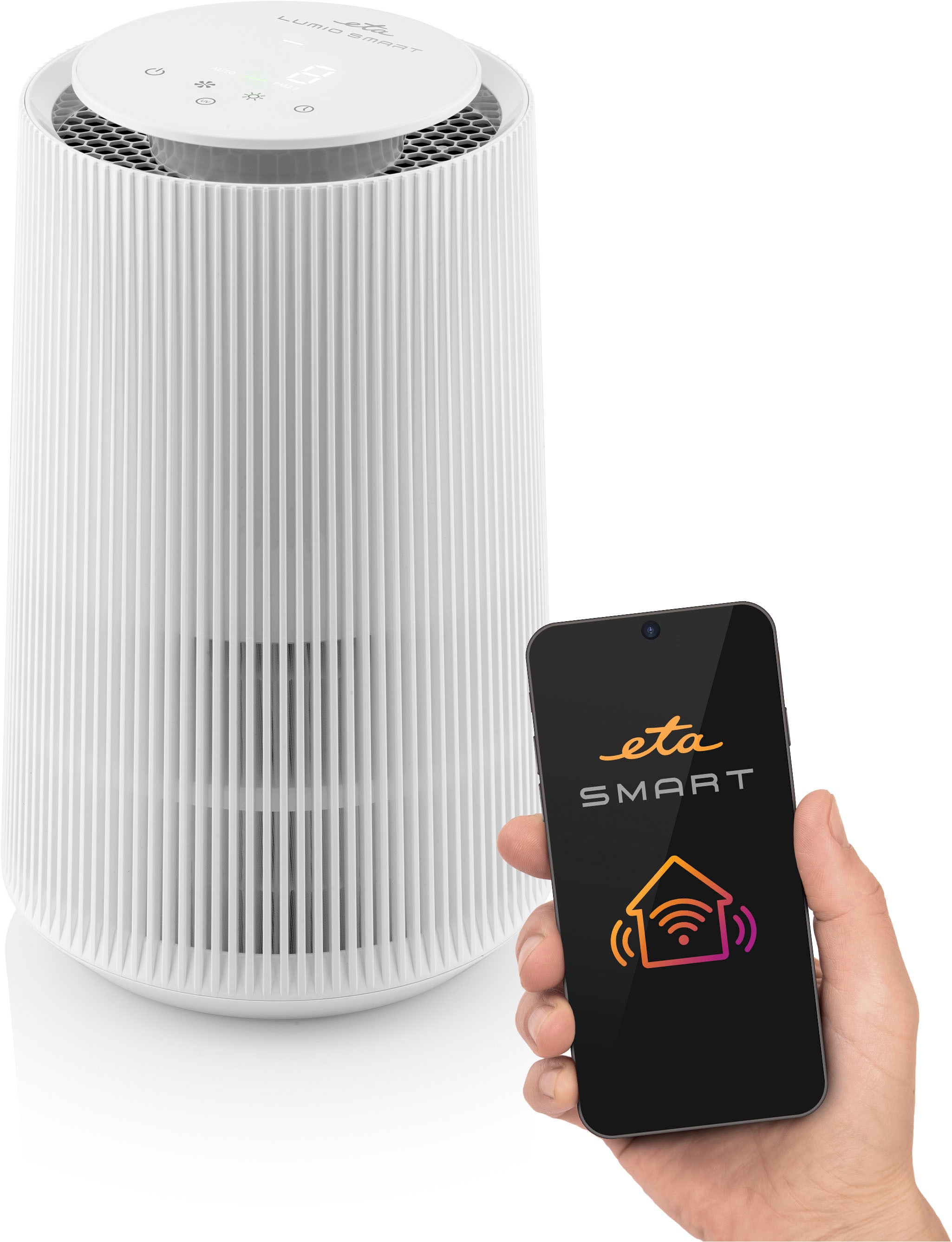 eta Luftentfeuchter »Lumio Smart« UV-Luftdesinfektion, Timer, Filterwechselanzeige, Smart App
