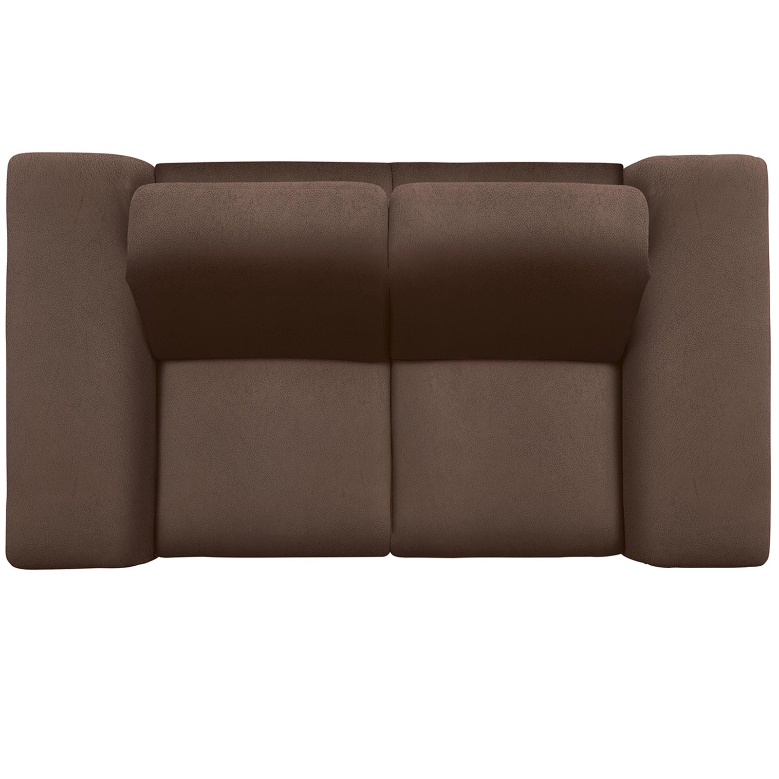 polsterpower 2,5-Sitzer Boxspringsofa - Saddle nougat - Basismodell