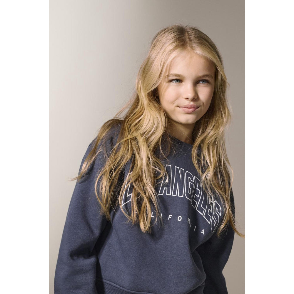 Køb kids ONLY Ombre Blue Los Angeles - California Kogsweat Life Ls Crew Ovz Stat Swt Noos