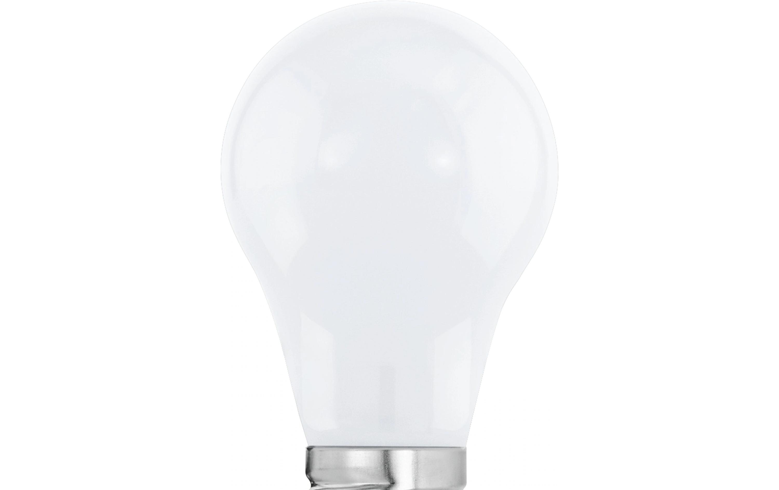 Lampe 7 W E27 WarmweissLED-Leuchtmittel mit weissem Glas