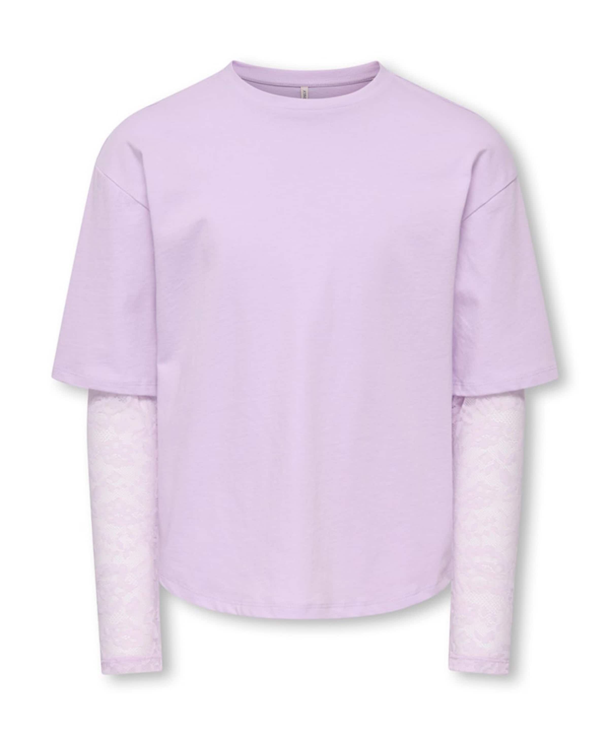 Only Meisjes T-shirt paars