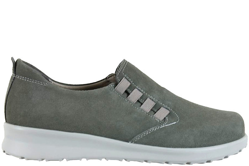 NEW FEET SKO I GRØNT RUSKIND