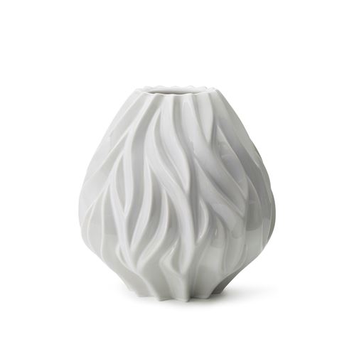 Morsø Flame Vase, Hvid, 23 cm
