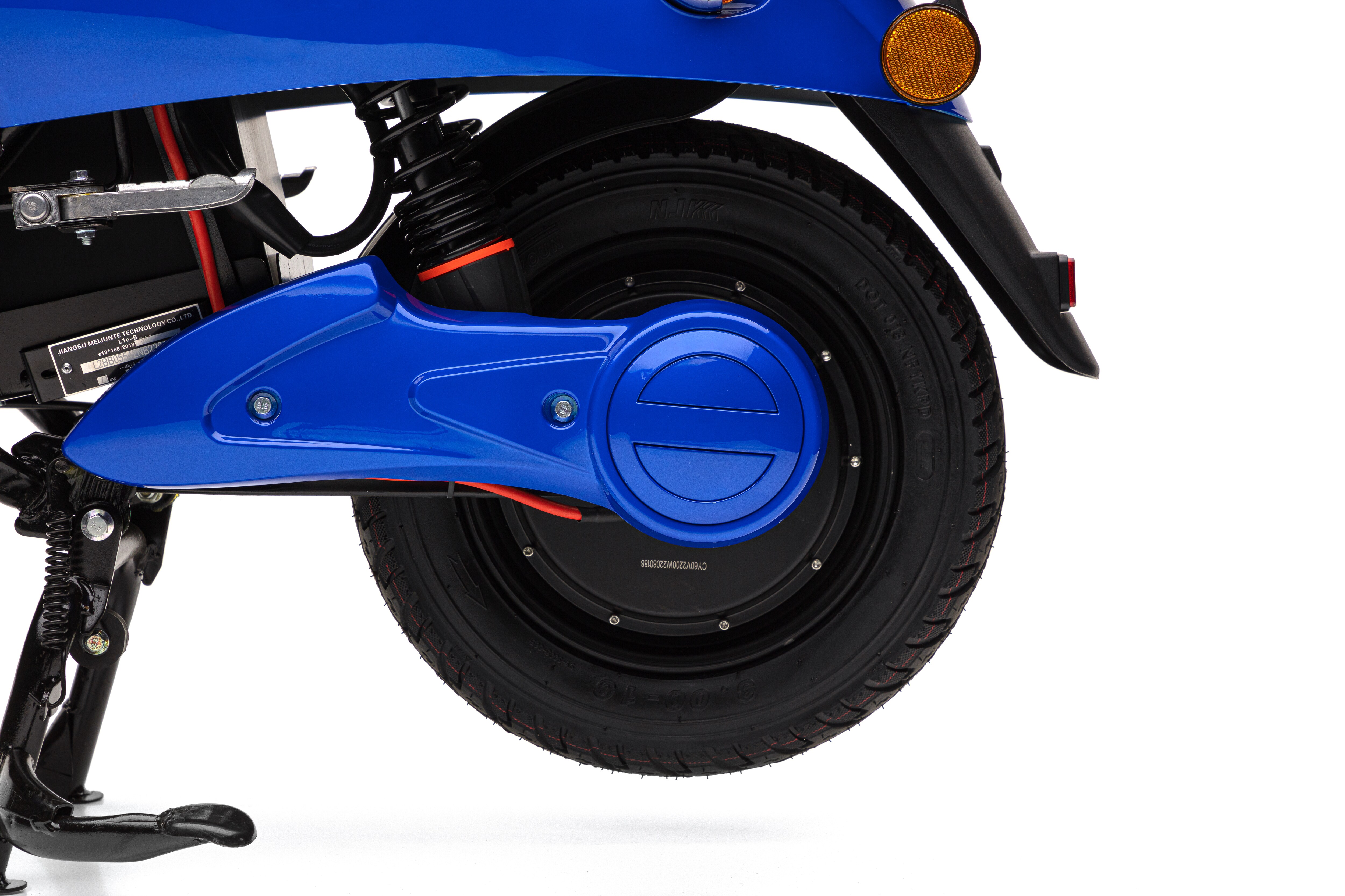 ECONELO EMO E-Roller Blau mit Lithium Batterie