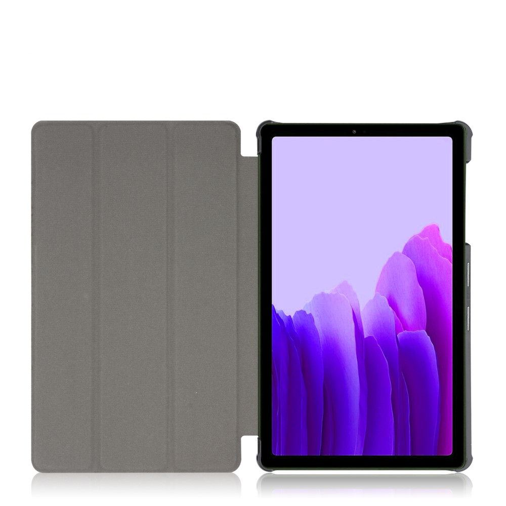Samsung Galaxy Tab A7 Lite Leder Tasche Smart Cover Hülle - Blau