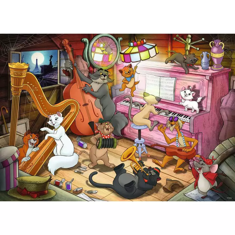 Ravensburger Aristocats bunt