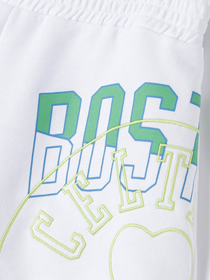 Calção branco do Boston Celtics da NBA