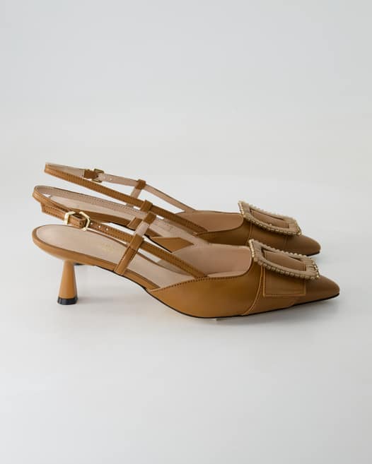 Konstantin Starke 5580 Slingpumps in Braun