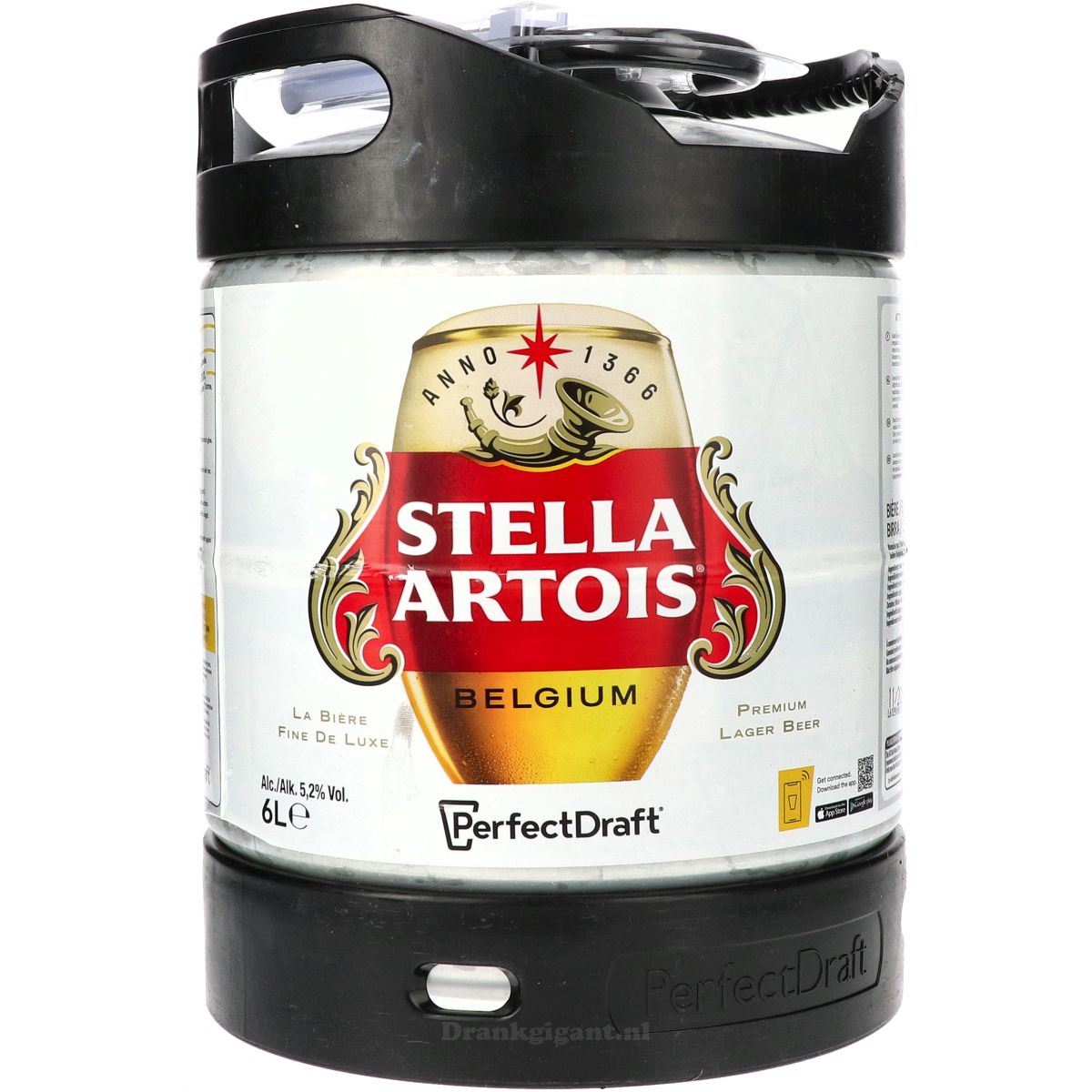Stella Artois Pilsener Perfect Draft 600 cl