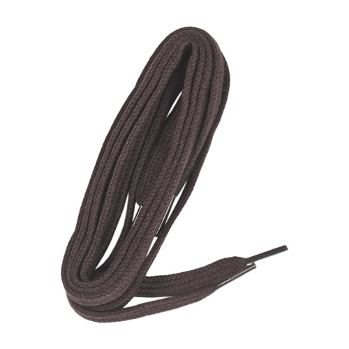 Famaco - LACET PLAT 90 CM MARRON FONCE - Marron foncé