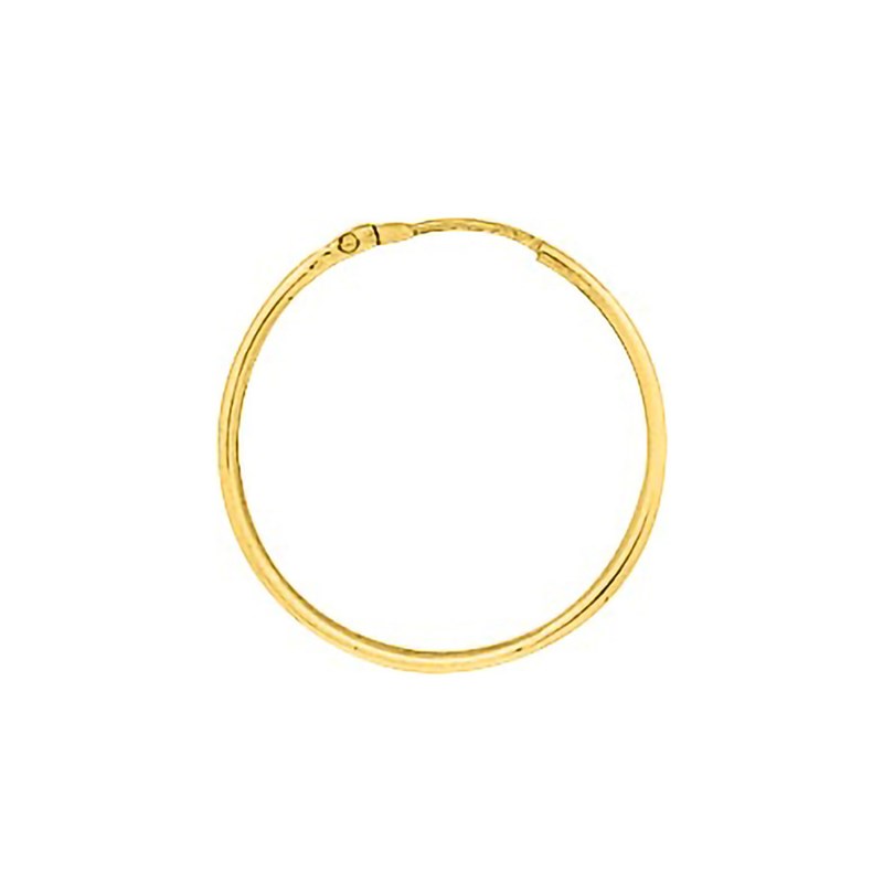 Créoles lisses Femme - Or 18 Carats - Diamètre 20mm