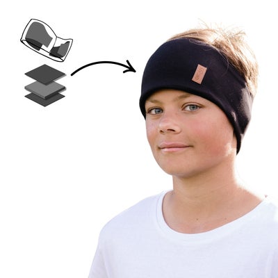OICAN Wear Beskyttelsespannebånd, Black