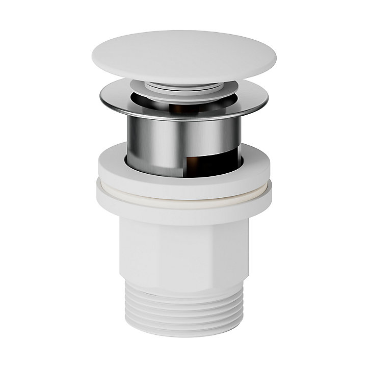 Mitigeur de lavabo blanc GoodHome Cavally