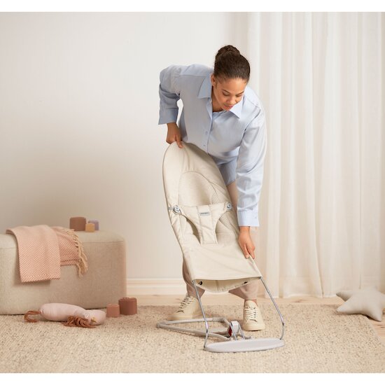 Transat Balance Soft Tri-Fab   Beige        de               BabyBjörn