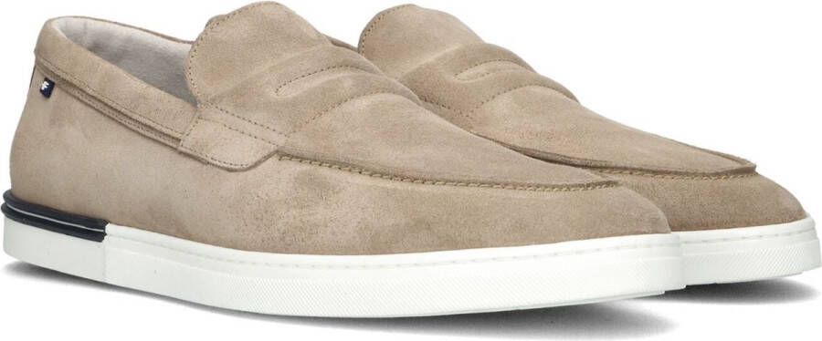 Floris van bommel 40025 De Dekker 01.04 Light Brown H-Wijdte Instapschoenen