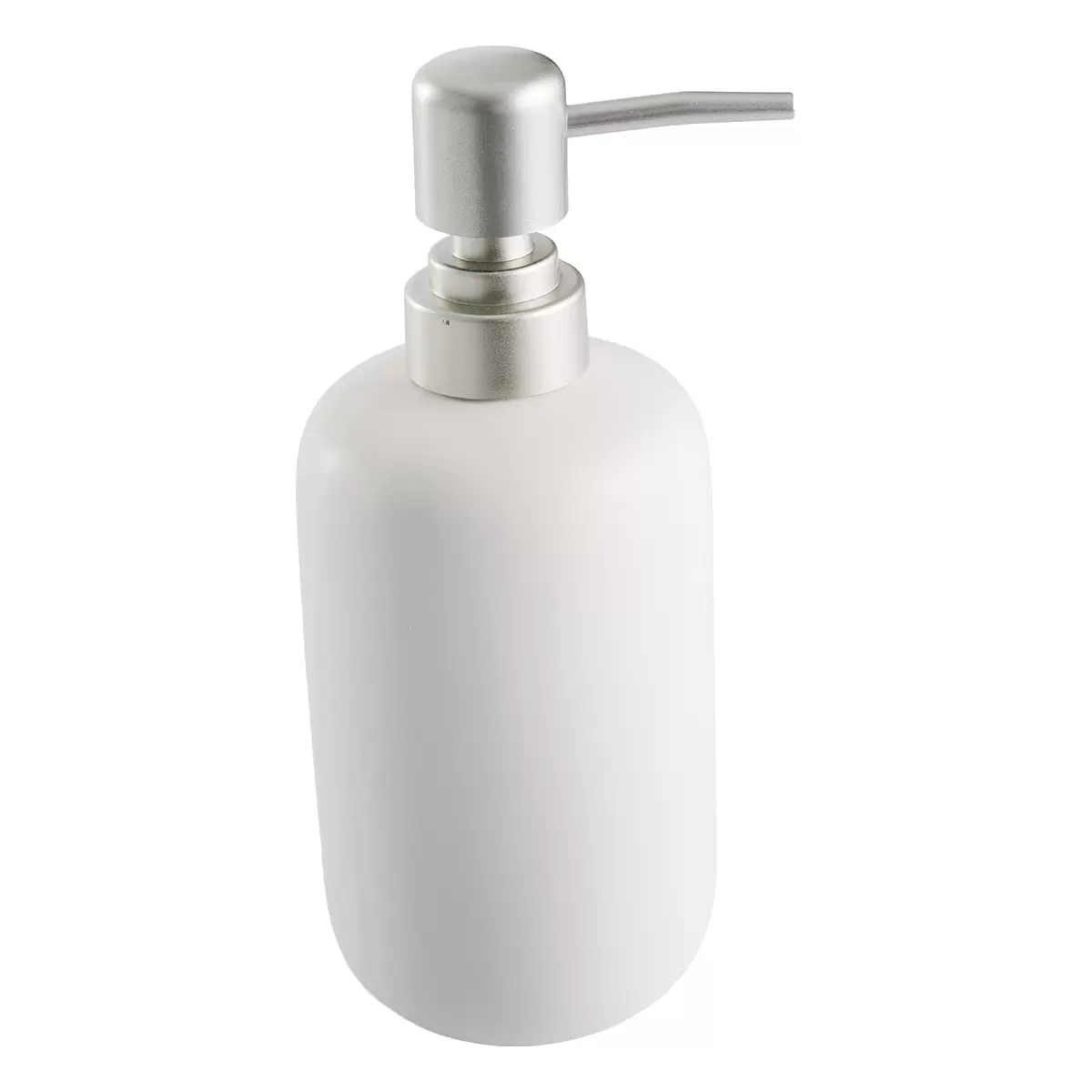 Seifenspender SCHOU silber,weiss