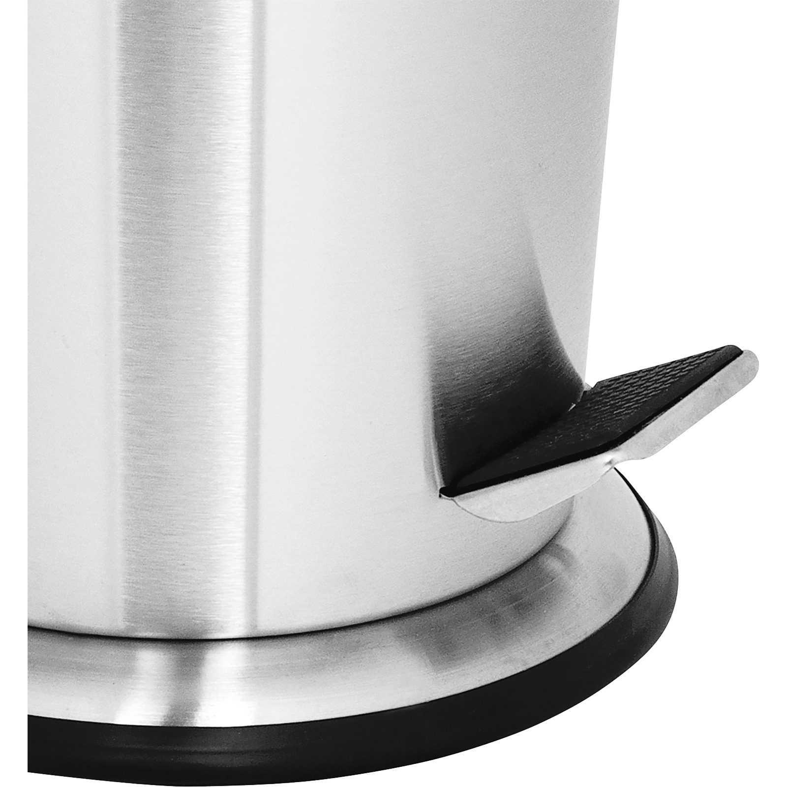 MSV Treteimer 3L CONIC Rostfreier Stahl 17.5 x 16.8 x 28.7 cm