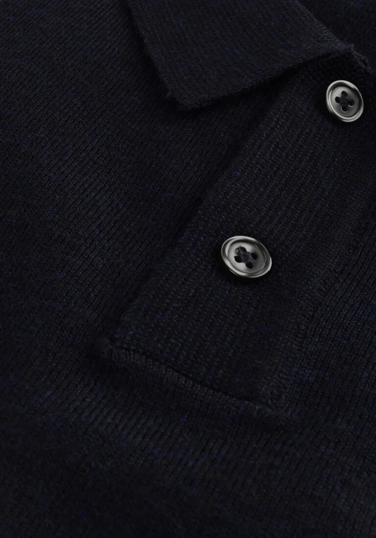 SELECTED HOMME donkerblauwe selected homme polo slhtown ss knit polo b