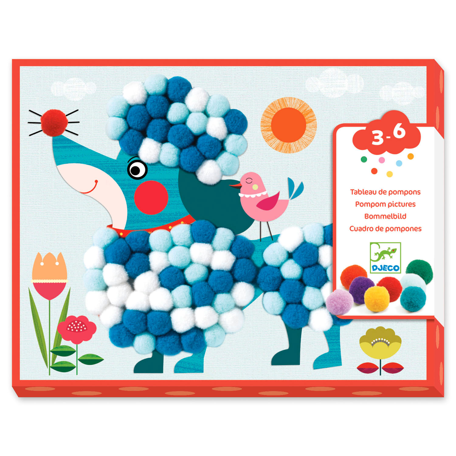 Djeco Honden Versieren met Pompons