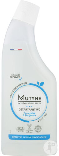 Mutyne Gel WC Détartrant Eucalyptus Et Bergamote Flacon 750ml