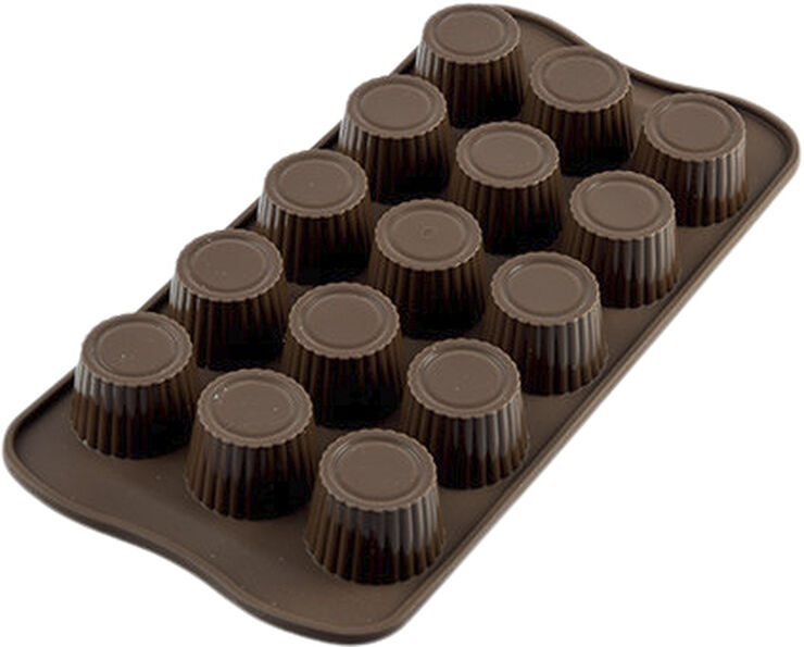 Silikomart PRALINE CHOKOLADEFORM Brun