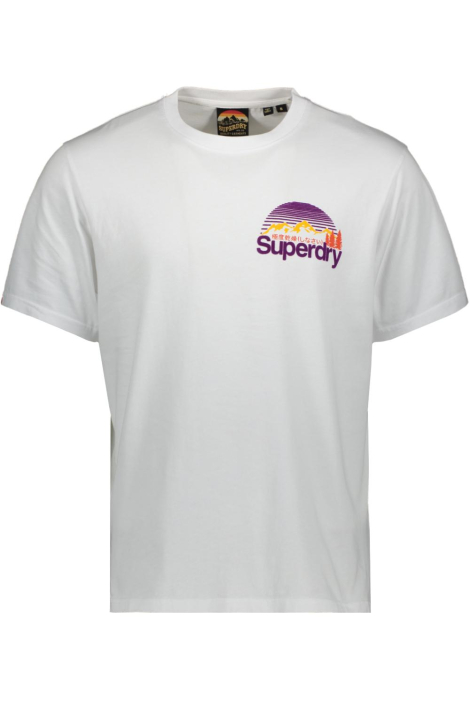 Superdry witte heren t-shirt