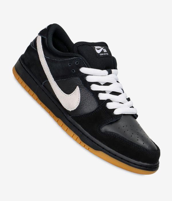 Nike SB Dunk Low Pro Schuh (black white black gum)