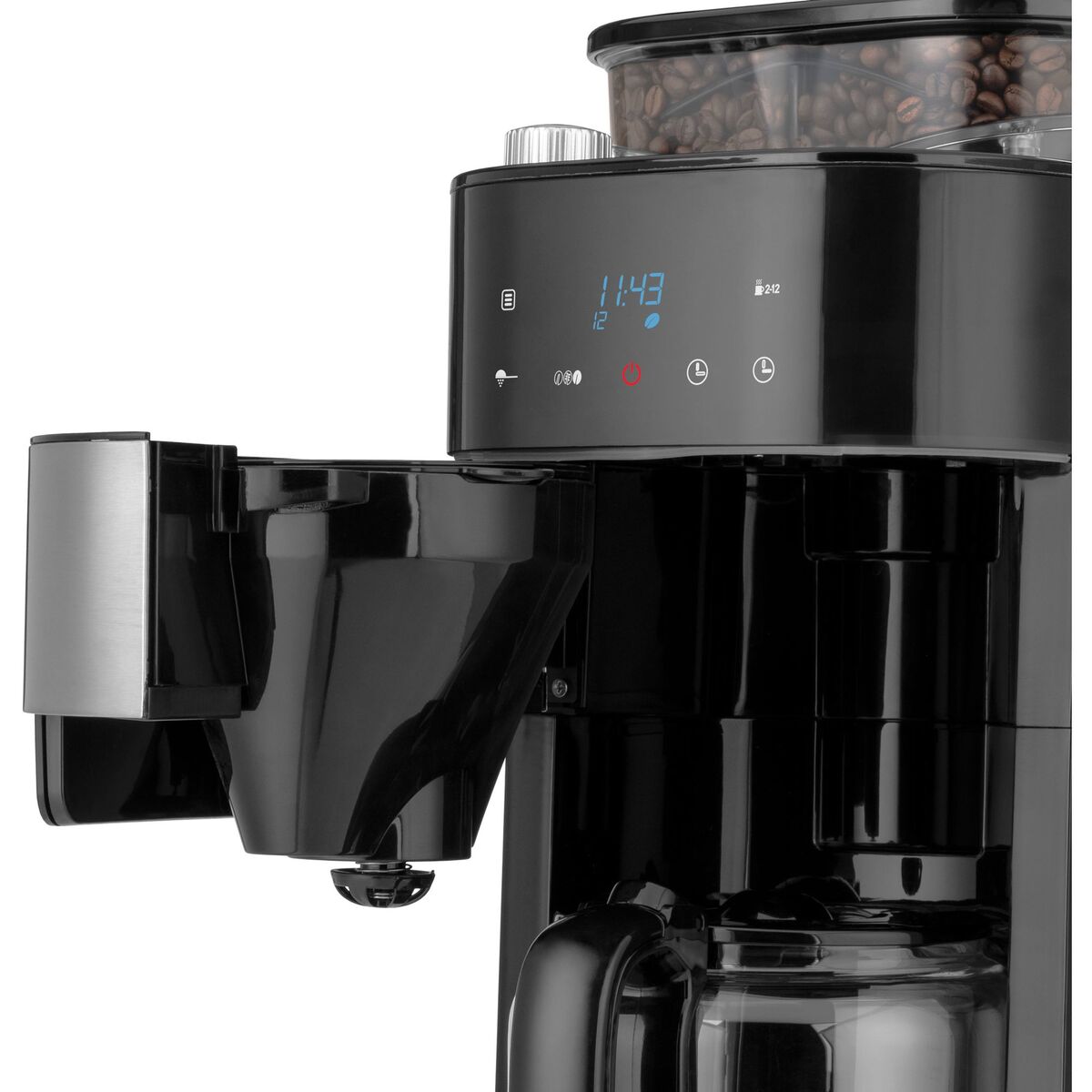 Grind & Brew Pro kaffetrakter med innebygd kvern