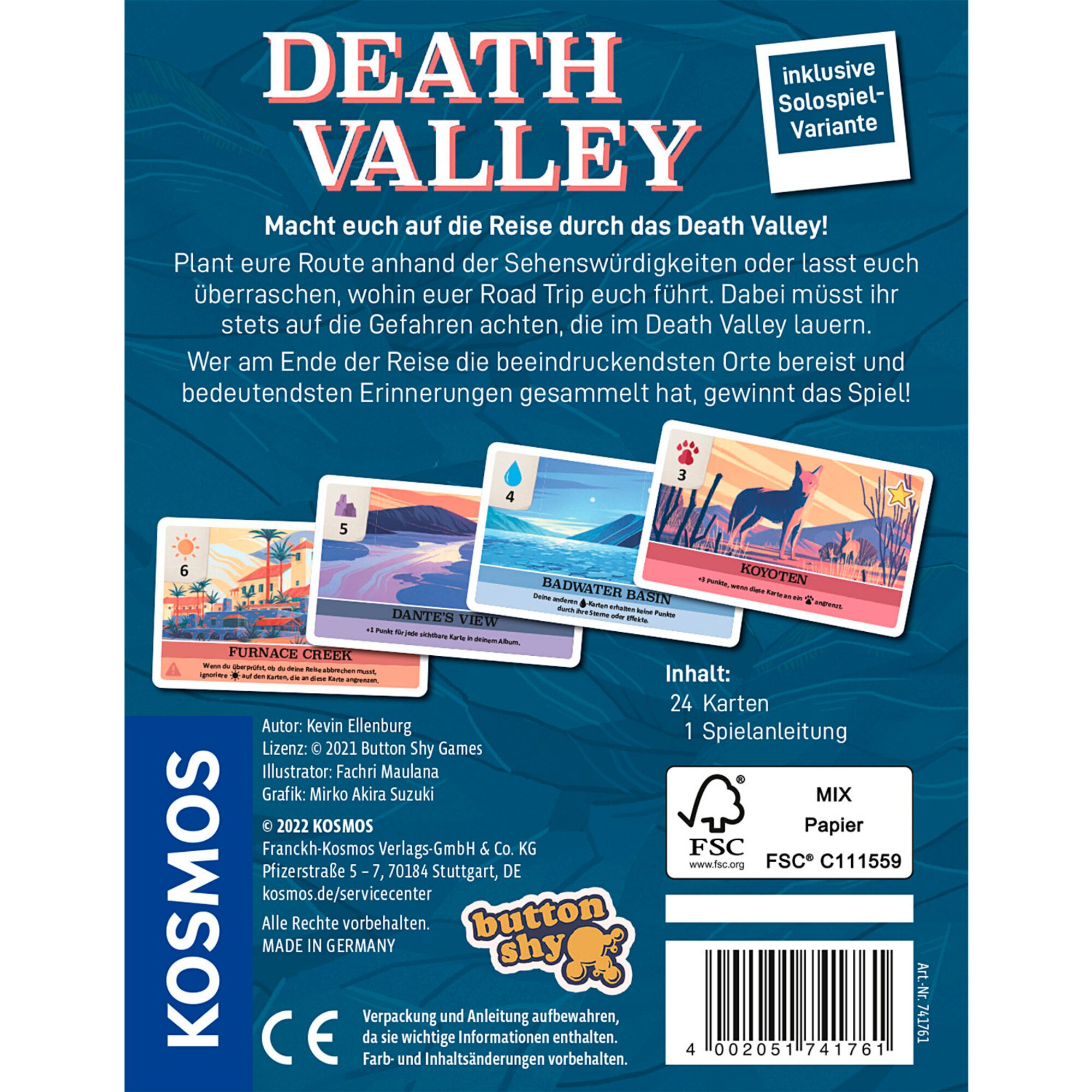 Kosmos Kartenspiel Death Valley
