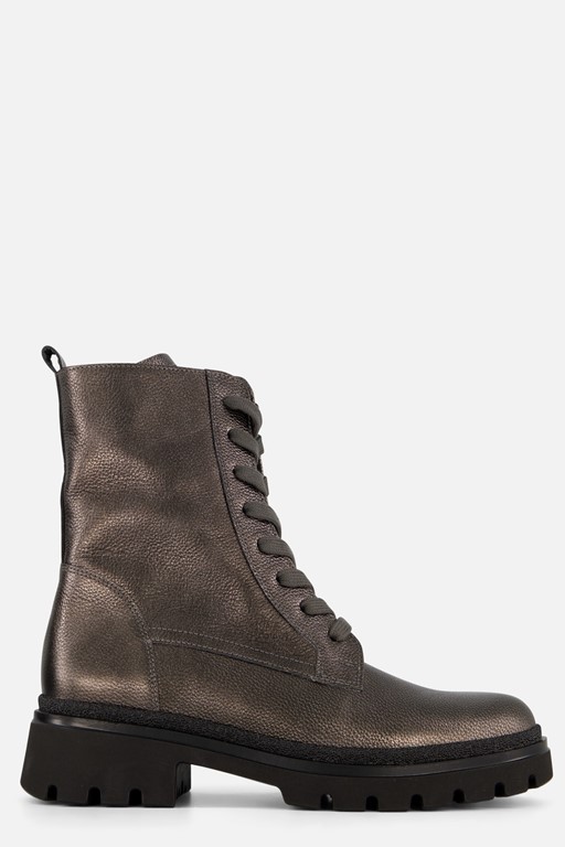 Gabor Veterboots zilver Leer