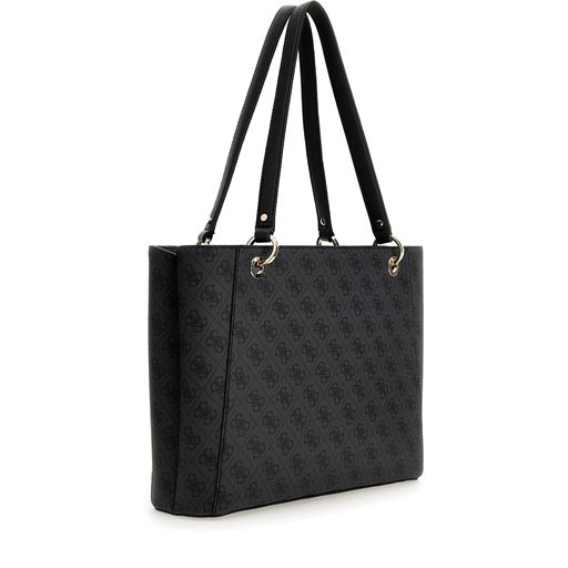 Guess Noelle Tote Bag, Coal Logo