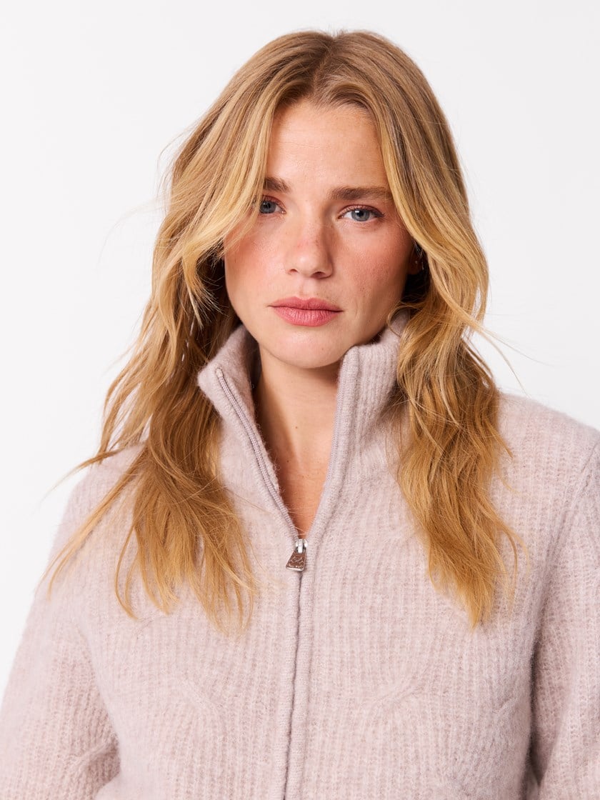 Filippa cardigan Feather Gray